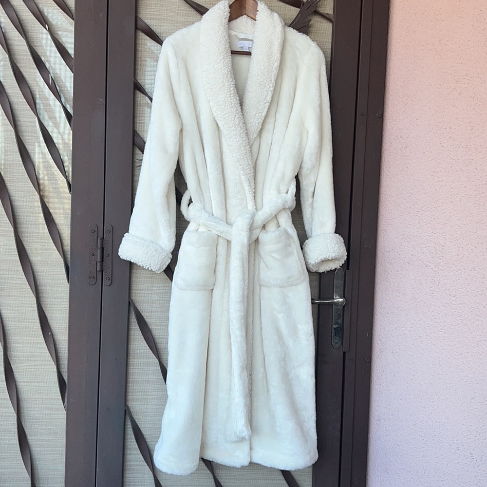 Nordstrom Long Plush Heavyweight Super Soft Winter Robe
